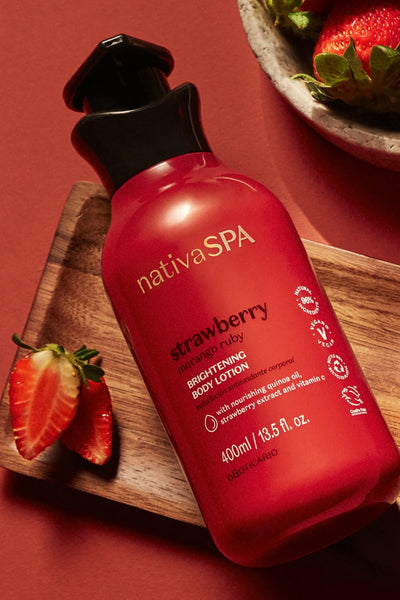 NATIVA SPA STRAWBERRY BODY LOTION - LIMITED EDITION