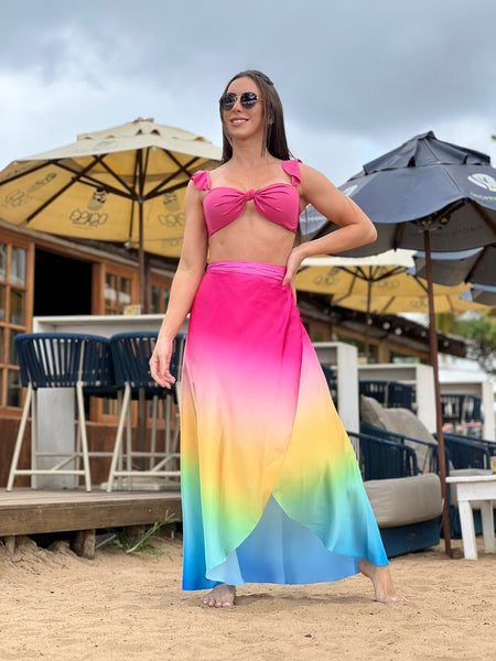 Maxi Wrap Beach Skirt Cover-up