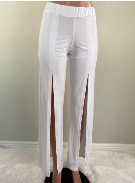 Front Slit Cover-Up Pant