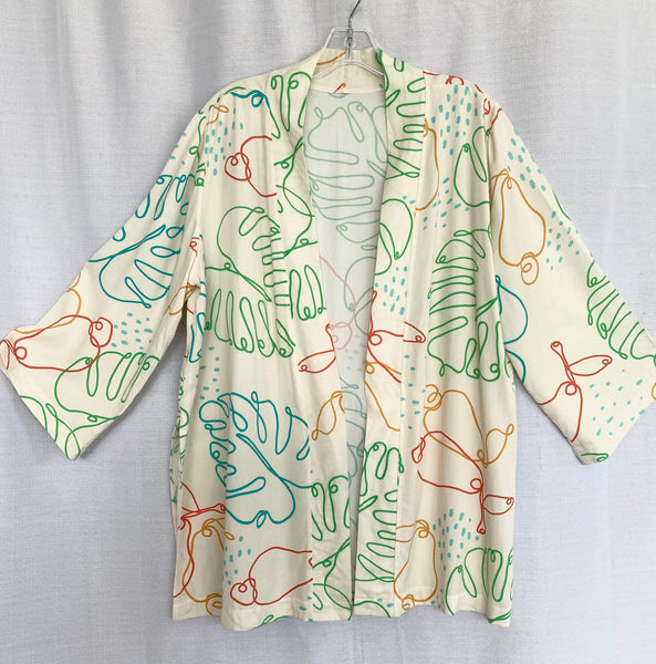 Short Kimono Casual Cover-up