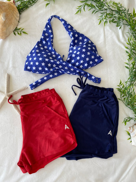 One-piece American Flag Swimsuit