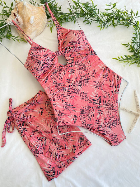 Knotted Swimsuit one piece