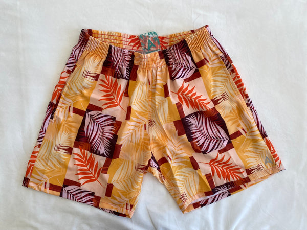 Beach Shorts Swim Trunks Quick Dry Men's Bathing Suit with Side Pockets